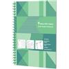 Collins Colplan - Agenda settimanale 2025, formato A4, 62-25, con rilegatura a spirale, pagine per appunti, colore: verde