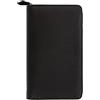 Filofax Diario con cerniera Saffiano Nero