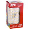 APLI Kids 11628-ROTOLO GOMMINI TONDI Ø 10,5 MM OLOGRAgrafici