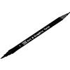 Kuretake ZIG Art and Graphic - Pennarello a doppia punta, 074, grigio scuro