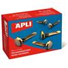 APLI Scatola di 100 Brads 12284 Agipa 17 mm