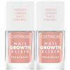 Catrice Cosmetics Catrice Nail Growth Elixir Treatment, balsamo per unghie, trasparente, idratante, nutriente, senza acetone, vegano, senza particelle di microplastica, senza conservanti, confezione da 20,5 ml