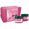 weleda italia srl Weleda Kit Rituale viso Rosa Mosqueta, routine levigante per le prime rughe, con Crema Giorno e Crema Notte Rosa Mosqueta, idea regalo con pochette inclusa (2 creme x 40 ml)
