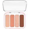 Essence Cosmetics essence the PEACH edition mini, Palette ombretti, lunga durata (3.6g)