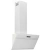Tidyard Cappa,Aspirante,Cucina,a Muro,da Parete,in Acciaio,in Vetro Temperato,Bianco,60 cm,Capa Aspirente 60 cm,Cappa da Cucina 60 cm,Cappa in Vetro e Acciaio