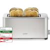 Caso Classico T 4 - Tostapane di design per 4 fette tostapane in acciaio inox