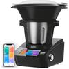 Zilan RUBY Thermorobot, Robot da Cucina Multifunzione Wi-Fi, 18 Funzioni, Touch Screen a Colori TFT da 7,Bilancia incorporata, Controllo App, 4,7 L, 1700 W