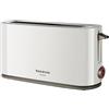 Taurus - Tostapane Mytoast 1000W | 1 Fessura Lunga e Extra Larga | 7 Livelli di Tostatura | Funzione Scongelamento, Riscaldamento e Stop | Sistema Auto-Centrante | Vassoio Raccolta Briciole