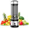Cecotec Frullatore a Bicchiere Portatile Individuale Smoothies WanderlustMix USB. 126W, Compatto, Bicchiere da 400ml, 4 Lame con Rivestimento in Titanio Nero, Autonomia di 15 Usi