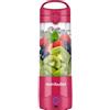 Nutribullet Leggero Frullatore Portatile, 475ml BPA Free Tritan, Mini Frullatore, Lama a 4 Punte Acciaio Inox, Frullatore Multifunzione, Caricatore USB-C, Oltre 15 Cicli Frullatura, NBP003MA, Magenta