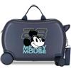 Disney Joumma Bags - Valigia per bambini realizzata in ABS, materiale rigido e leggero, ruote doppie, chiusura a combinazione laterale, motivo: Topolino Minnie e ro, Racing Crew, Talla única