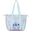 CERDÁ LIFE'S LITTLE MOMENTS Borsa da spiaggia Disney da donna e ragazza, Tote Mesh - Borsa da spiaggia grande trasparente Disney, borsa da tè in rete semi-trasparente, leggera e spaziosa per spiaggia, Pisicna Estate