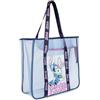 CERDÁ LIFE'S LITTLE MOMENTS Borsa da spiaggia Disney da donna e ragazza, Tote Mesh - Borsa da spiaggia grande trasparente Disney, borsa da tè in rete semi-trasparente, leggera e spaziosa per spiaggia, Pisicna Estate