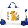 Disney Joumma Simba Colors Valigia per bambini Bianco 45 x 31 x 20 cm Rigida ABS 24,6 L 1,8 kg 4 ruote Bagagli Mano, bianco, Valigia per bambini