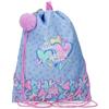 MOVOM Best Wishes Viola Zaino a Sacco 32x42x1 cm Poliestere 1.3L