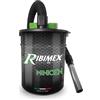 Ribimex Aspiracenere Elettrico Minicen, con Filtro HEPA Intercambiabile e Lavabile, Bidone da 10 L, Potenza 800 W, Ideale per Aspirare Ceneri Fredde da Stufe, Caminetti e Barbecue - PRCEN011