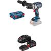 Bosch Professional 18V System Seghetto Alternativo a Batteria Gst 18V-125 S + System Set di Batterie