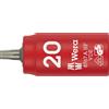 Wera 8767 A VDE HF TORX® Zyklop Bussole isolate, attacco da 1/4, con funzione di ritegno, TX 20 x 36 mm