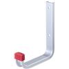 Alberts GAH-Alberts 805531 Gancio a Parete, Alluminio, 115 x 140 mm / 20 pz