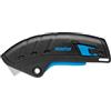 MARTOR SECUPRO MERAK Cutter di Sicurezza, Ritiro Lama, Cutter | Impugnatura pince, blocco, manico plastica, lama 4 posizioni, cartone, film, tessile, sacchi. No. 124001.02