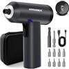 HYCHIKA BETTER TOOLS FOR BETTER LIFE HYCHIKA Avvitatore a Batteria, 6 N·m Cacciavite Elettrico con Display, 7 Impostazioni di Coppia, Batteria da 2200 mAh, Avvitatore con Luce LED Adatto Per Riparazioni Di Mobili e Casa