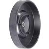 Einhell - Disco di estrazione in pelle (accessori per smerigliatrice a umido, adatto per smerigliatrice a umido Einhell TC-WG 200, Ø 180 mm x 30 mm, attacco Ø 12,7 mm, fino a max. 110 min-1)