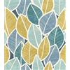 Rasch paperhangings Carta da parati in tessuto non tessuto (botanico) blu, 10,05 m x 0,53 m, selezione vinile/vlies 480139
