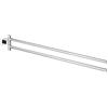 GROHE Porta Salviette Essentials Cube, Grigio (Cromo), 439 mm 40624001
