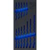 BGS 4082-1 | Modulo per carrelli portautensili 1/3 | vuoto | per BGS 4082