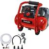 Einhell Compressore a batteria TE-AC 36/6/8 Li OF Set-Solo | PXC | 36 V | max. 8 bar | serbatoio da 6 L | portata di aspirazione 130 l/min | senza olio | senza batteria