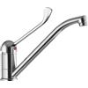 Rubinetto Cucina Miscelatore Monocomando con Leva Clinica Apell APF3287CR Cromato