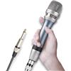 MICROFONO PROFESSIONALE CABLATO DINAMICO VOCALE PALMARE C90 PER CANTANTI E MUSIC