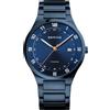 BERING Men's Quartz Watch | 39mm Case | Wristwatch with Titanium Case | Titanium Collection | 11739 | 15139