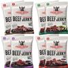 VIKING BITES Beef Jerky Mixed box 400 g (8 x 50 g) - 2x Original, 2x Jalapeno, 2x Barbecue, 2