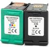2 Cartucce Hp 336 e 342 Multipack Nero + Colore compatibile