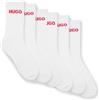 HUGO 6p Qs Rib Logo CC 10257772 01 Calze Uomo