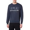 Replay M6709 Maglia di Tuta, Blu Marino (087), M Uomo
