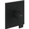 Villeroy & Boch Liberty rubinetto da incasso, miscelatore monocomando, TVS107006000K5, Liberty nero opaco [Rubinetteria Bagno > Rubinetteria Doccia]