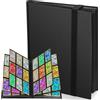 Zivacate Raccoglitore Carte da Gioco 24 Fogli 432 Tasche Album Carte Collezionabili con