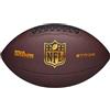 Wilson Pallone da Football NFL Stride, In Materiali Compositi con Copertura Pre-Trattata, Nuovi Lacci NFL Pro, Marrone, Misura Ufficiale