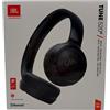JBL Cuffie wireless JBL Tune 520 BT - Con JBL Pure Bass Sound, Bluetooth e design leggero e pieghevole - Fino a 57 ore di riproduzione musicale - Nero