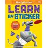 Workman Children's Learn by Sticker: Multiplication: Use Math to Create 10 Awesome Robots!