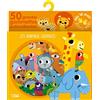 Lito Gommettes pour les petites mains: Les animaux sauvages - Dès 18 mois: 50 grandes gommettes autocollantes