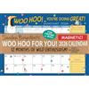 Workman Calenders Sandra Boynton's Woo Hoo for You! 2026 Magnetic Calendar: 12 Months of Wild Enthusiasm from a Motivational Chicken