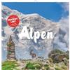 Neumann Verlage GmbH & Co Alpi 2027: calendario da parete 30x30 cm (30x60 cm aperto) con calendario delle note, 12 motivi alpini e bucket list: Wandkalender 30x30 cm (30x60 cm ... 12 Alpenmotiven und Bucket-List