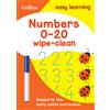 Collins Numbers 0-20 Age 3-5 Wipe Clean Activity Book: Ideal for home learning: The ideal home learning resource packed with number writing and early childhood educational activities