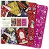 Flame Tree Gift Book Lovers by Jenny Zemanek Set of 3 Mini Notebooks