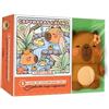 Hachette Heroes Coffret cozy: Avec une peluche Capybara