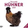 Ackermann Kunstverlag Verrückte Hühner Broschürenkalender 2026 - 30x30 - Art12 | Außergewöhnlicher Tier-Kalender im schlanken Hochformat (aufgeklappt 30x60 cm) | Notizen