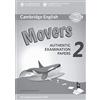 Cambridge English Young Learners 2 for Revised Exam from 2018 Movers Answer Booklet: Authentic Examination Papers [Lingua inglese]